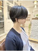 丸みマッシュショート【綾瀬/北千住/亀有】
