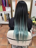 ヘアメイク プリンセス(Hair Make PRINCESS)&nbsp;ミント系エクステ