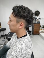 ガブ(GABU.)&nbsp;オールバック (ナチュラルパーマ)