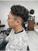 オールバック (ナチュラルパーマ)
