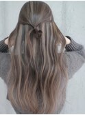 ハイライトショートヘアレイヤーカットダブルカラー