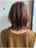 前髪艶感外ハネボブくびれヘア美髪うる艶髪愛され#234e0515