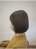 【山本智文】マットブラウンBOB