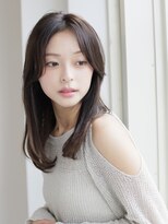 ウル 表参道(HOULe)&nbsp;ロング 髪質改善  ベージュカラー 酸熱 透明感カラー