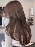 人気透明感くすみオリーブグレージュ マロングレージュ