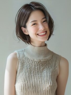 アルトリスト(Altruist Aging×HAIR&SPA) ★ダークアッシュ大人ガーリーボブ着物似合わせカット/髪質改善