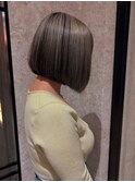 ナチュラルベージュ_ヨシンモリ_顔周りレイヤー_レイヤーカット