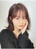 《Agu hair》大人可愛い長めボブ×numberA.ベースケアミルク