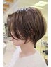 再来店★大森店【スタイリスト高木指名限定】　似合わせ女性ショートスタイル