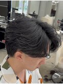 熊本メンズサロンフェザーパーマフェザーショート