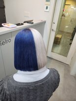 シェイロ(Cielro)&nbsp;縮毛矯正/ホワイトカラー/ブルーカラー/ツートンカラー☆suzu☆