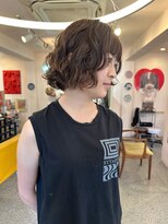 トゥーグッド(too good) girly bob perm