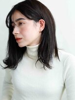 ロッソ ヘアアンドスパ 北千住店(Rosso Hair&SPA) 外ハネセミロング【北千住】
