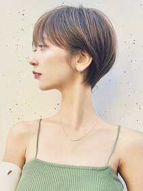 アイドットプラスフェリシア 表参道(i.+FERiCIA.) 20代/30代/ニュアンスカラー/小顔/前髪カット/ショート/表参道