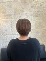 ヴァン カウンシル 川口店(VAN COUNCIL)&nbsp;オレンジベージュイヤーショート【東川口　艶カラー】