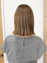 モリオ フロム ロンドン 成増店 【morio成増/一戸】切りっぱなしロブ外ハネ