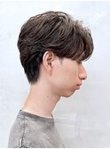 調布メンズパーマニュアンスパーマフェザーパーマセンターパート