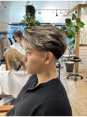 メンズバレイヤージュと、テーパーフェード