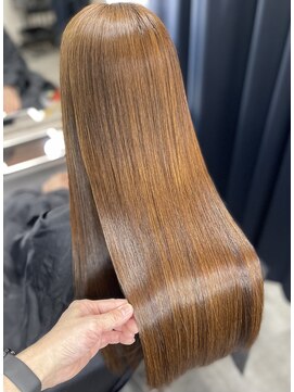 イリス 高槻店 髪質改善プレミアムカラーエステ【高槻　縮毛矯正】