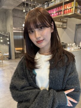 イミ(imi) 透明感カラー/ベージュカラー/レイヤーカット