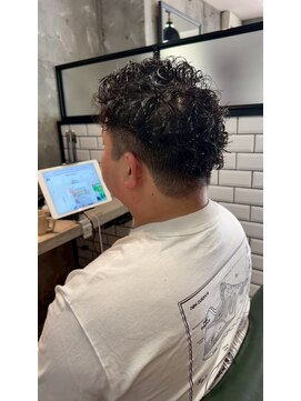 アルフレッド 瑞穂店(alfRed) 強めスパイラル× フェードパーマ