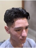 スキンフェードツーブロック刈り上げジェットモヒカンマンバン