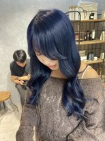 エル ヘアサロン なんば店(eL)&nbsp;☆HIROTO☆deep navy blue