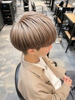 エノア 東京(ENORE) メンズ|ミディアム|シャンパンベージュ|ハイトーンカラー