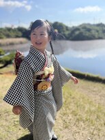 イル 天神西通り店(ill)&nbsp;七五三/ヘアアレンジ/着付け/日本髪風/カチモリヘアー