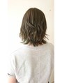 パザパ 花楯店 山形(pa za pa)&nbsp;伸ばしかけのスタイルにインナーカラーでアクセント☆
