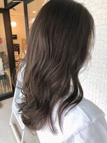 テラスヘア 新潟駅南(TERRACE hair)&nbsp;透明感オリーブグレージュ(ブリーチなし)
