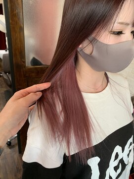 ボアップ 新居浜店(boappu) #インナー #カラー #ピンク #ベージュ