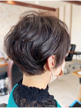 ヘアブロス(hair BROS) 耳掛けマッシュショート