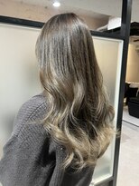 フェルーナ(FERNA)&nbsp;『カット＋ブリーチ×1バレイヤージュ＋髪質改善』【FERNA池袋】