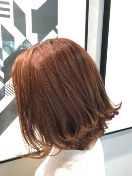 ヘアブランコブランコ 横浜(hair blanco_blanco) ボブルフ/艶ボルドー/こなれハイトーン/プレミアムカラー[横浜]