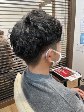 トライベッカスマートサロン(TRIBECA smart salon) メンズ 大人パーマスタイル