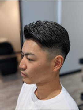 リーブル(Libre) フェード×七三パートスタイル