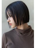大人可愛い前髪/ミディアム/ボブ/20代30代/原宿/表参道