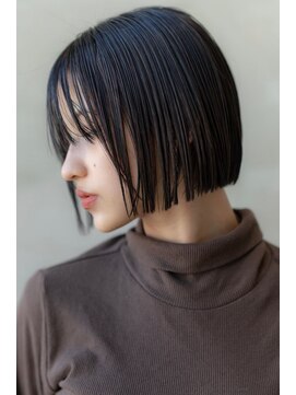 ドットハリス(.Hallis) 大人可愛い前髪/ミディアム/ボブ/20代30代/原宿/表参道