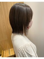 トリート 市川店(TREAT)&nbsp;アッシュグレージュ×外ハネボブ_市川