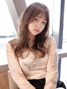 エムスラッシュ 新百合ヶ丘(M.SLASH) 波巻き/ふんわりカール/くるくる/フェミニンロング/新百合ヶ丘