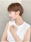 ショート×顔周り×美髪×前髪×イメチェン×耳かけ×マッシュ