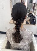 タイト×ルーズ編みおろし