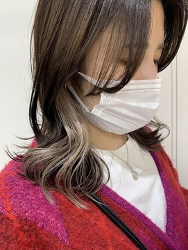 バズ(BUZZ) インナーカラー★ホワイト