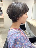 マッシュショート/ベリーショート/前髪/ショートパーマ/銀座