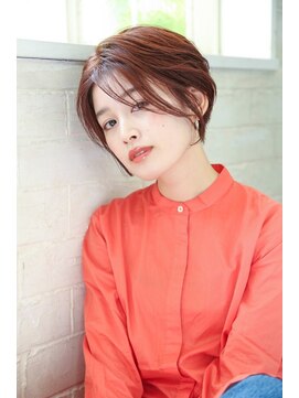 ガーランド (Garland) 大人可愛い前髪×艶髪×水素カラーグレーベージュピンクベージュ