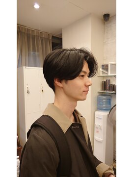ブロッサム ひばりヶ丘(Blossom) 30代40代メンズセンターパート清潔感ビジネス好感度モテ髪