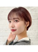 小顔ショート/マッシュショート/似合わせカット/ショートヘア