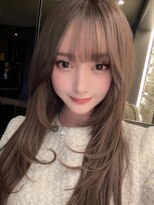 ノク(nok)&nbsp;キホスタイル_前髪アンブレラカラーこなれミディイメチェン