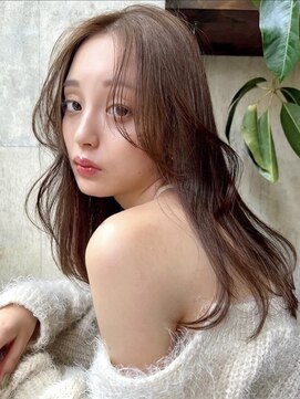 サイン 渋谷(SIGN) ザクザクレイヤーカット巻き方簡単ミディアムロング韓国渋谷